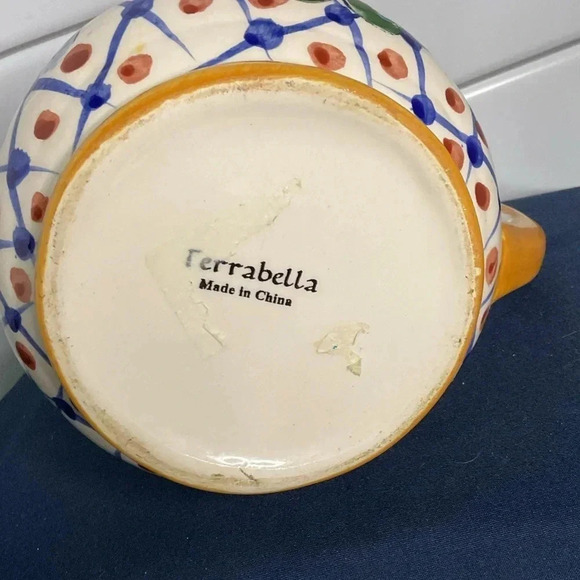 Vtg Terra Bella Tuscan Style Milk/Cream Pitcher - Picture 3 of 4